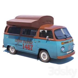 Street Coffee Car Kswagen